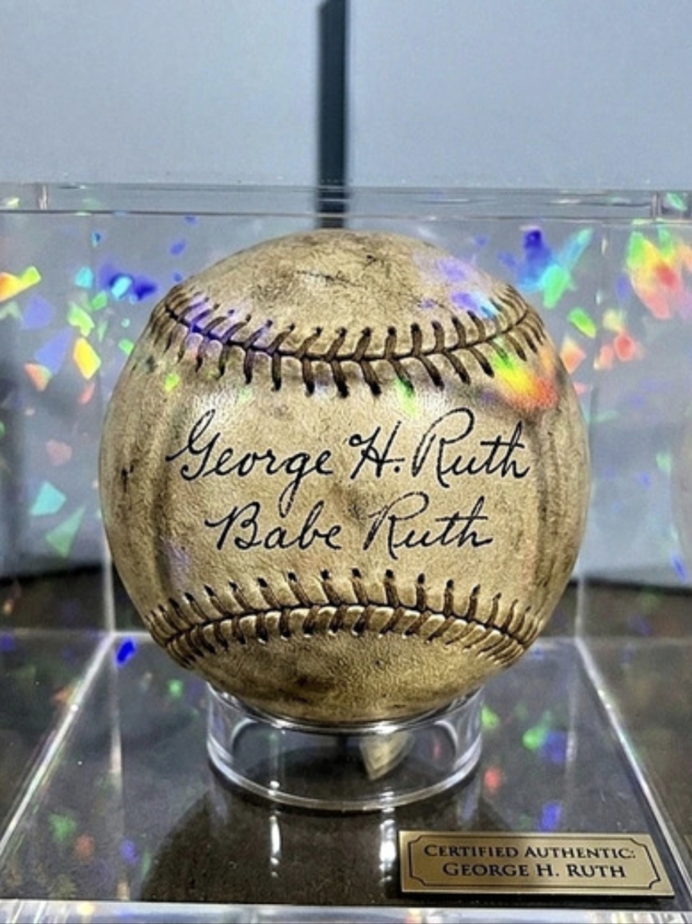 Heather and Willow Acrylic Holographic display Case